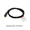 16-pin AUX IN 3.5MM female kabel voor Mazda autoradio's 16-pin AUX IN 3.5MM female kabel voor Mazda autoradio's