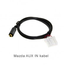 16-pin AUX IN 3.5MM female kabel voor Mazda autoradio's