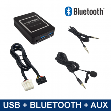 Bluetooth / USB / AUX interface / audio adapter voor Mazda autoradio's