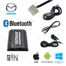 Yatour Bluetooth interface / audio adapter with AUX input for Mazda car radios (YT-BTA-MAZ1)