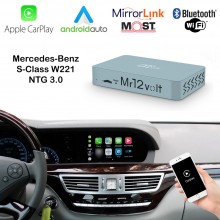Apple CarPlay / Android Auto / Mirrorlink camera Interface voor Mercedes-Benz W221 en C216 NTG3.0 (MOST)