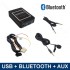 Bluetooth / USB / AUX interface / audio adapter voor Nissan autoradio's (MN-BUA-NIS)