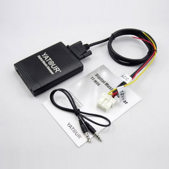 Yatour USB, SD, AUX input, MP3 interface / audio adapter for Nissan car radios (YTM06-NIS)