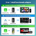 Ottocast Ottoadapter MX draadloze Apple CarPlay / Android Auto / Mirroring adapter 3 in 1