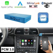 CarPlay & Android Auto / Mirrorlink Interface met DSP voor Porsche PCM 3.0 (MOST)