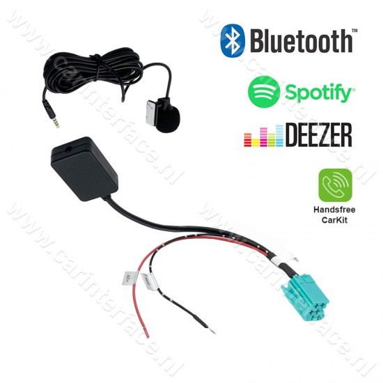 Interface Autoradio Aux Bluetooth Clio 3, Kangoo, Megane 3, Scenic