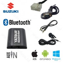 Yatour Bluetooth interface / audio adapter with AUX input for Suzuki car radios