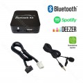 Bluetooth streaming + hands-free car kit interface / audio adapter for Toyota 6+6 pin car radios