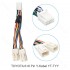 Toyota / Lexus 6+6 pin Y-cable (YT-TYY)