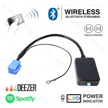 Bluetooth streaming interface / audio adapter for VW / Volkswagen car radios (8-pin)