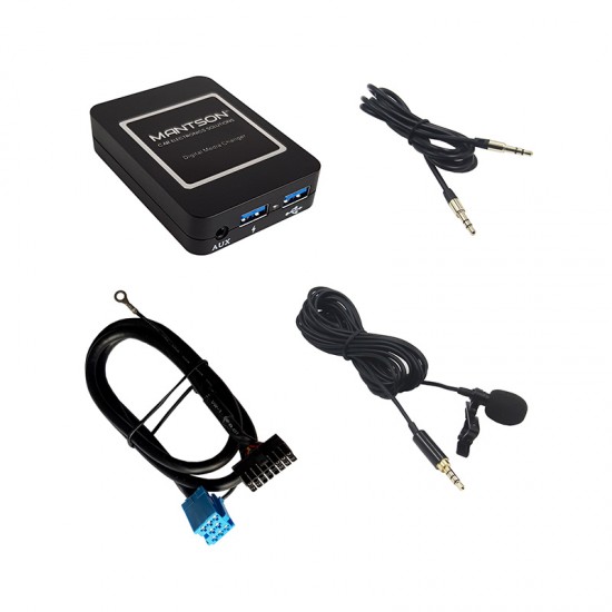 Bluetooth / USB / AUX interface / audio adapter voor Volkswagen / VW autoradio's (8-pin)