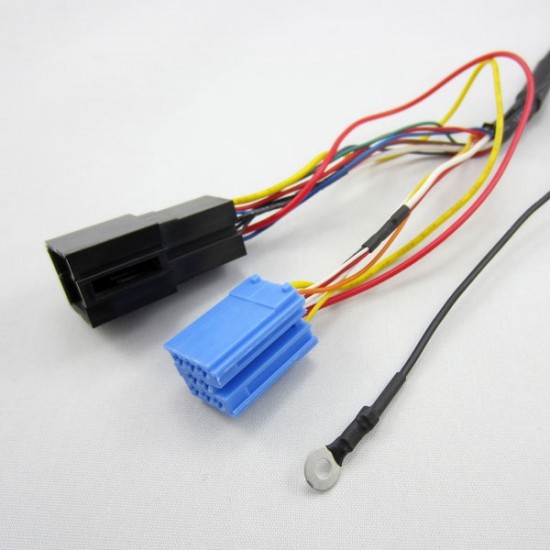 VW8D Y-cable for combining 8-pin Yatour with an external CD changer