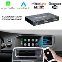 CarPlay / Android Auto / Mirrorlink / Camera Interface voor 2015-2019 Volvo V60/S60/XC60/V40