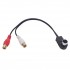AUX IN 2RCA female kabel voor Alpine Ai-NET, Sony UniLink en JVC Jlink
