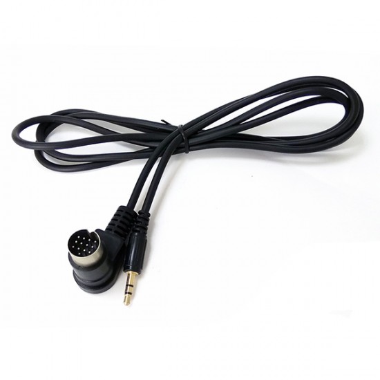 13-pin AUX IN kabel voor Kenwood autoradio's met CA-C1AX, 3,5mm jackplug 13-pin AUX IN kabel voor Kenwood autoradio's met CA-C1AX, 3,5mm jackplug