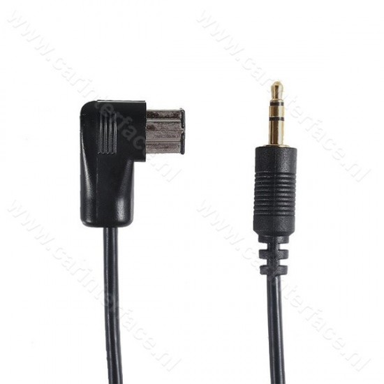 AUX IN kabel voor Pioneer autoradio's met een IP-BUS CD-wisselaar aansluiting