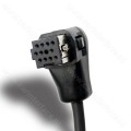 AUX IN kabel voor Pioneer autoradio's met een IP-BUS CD-wisselaar aansluiting
