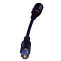 8-pin to 13-pin adapter cable for VOLVO HU-series RTi navigation systems (YT-V813)