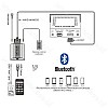 Yatour Bluetooth interface / audio adapter met AUX ingang voor Toyota autoradio's Yatour Bluetooth interface / audio adapter met AUX ingang voor Toyota autoradio's