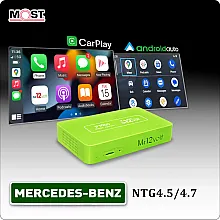 Apple CarPlay / Android Auto / Mirrorlink camera Interface voor Mercedes-Benz NTG4.5 en NTG 4.7 (MOST)