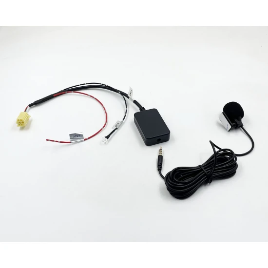 Bluetooth streamen + handsfree carkit interface / adapter voor Alfa Romeo, Fiat en Lancia autoradio's, 6-pin AUX-aansluiting Bluetooth streamen + handsfree carkit interface / adapter voor Alfa Romeo, Fiat en Lancia autoradio's, 6-pin AUX-aansluiting
