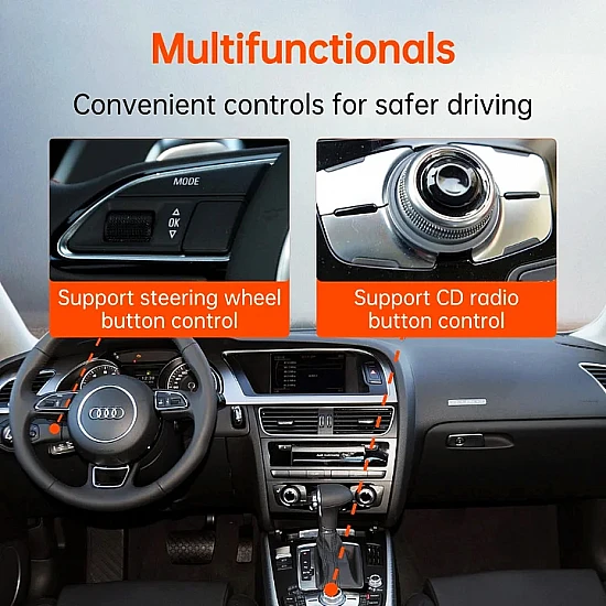 Bluetooth streaming adapter for Mercedes-Benz (2005-2011) with Media Interface, Spotify, Deezer, Pandora