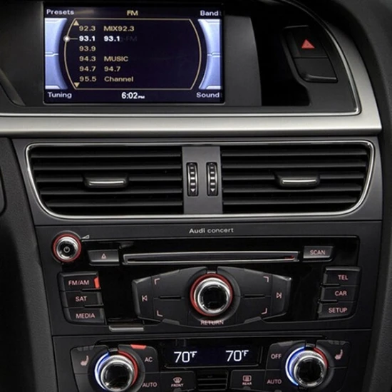 Bluetooth streaming + AUX interface for Audi Concert and Symphony non MMI radio, Spotify, Deezer Bluetooth streaming + AUX interface for Audi Concert and Symphony non MMI radio, Spotify, Deezer