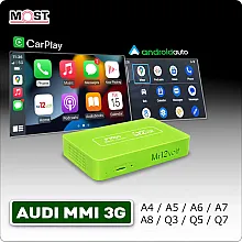 Audi CarPlay / Android Auto / Mirrorlink voor Audi A4 A5 A6 A7 A8 Q3 Q5 Q7 met MMI 3G en 3G+ (MOST)