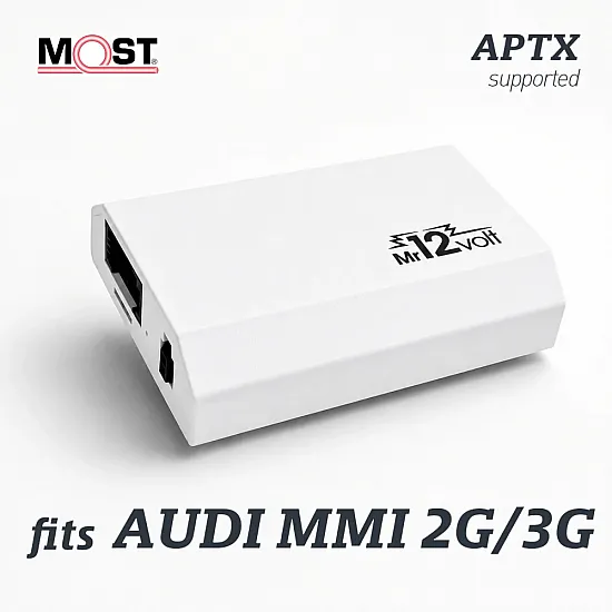 Bluetooth interface / adapter for Audi with MMI 2G High / Basic (MOST)