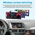 CarPlay / Android Auto / Mirrorlink voor Audi A4 A5 Q5 met Concert of Symphony radio (2010–2016)