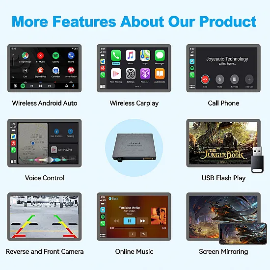 Audi CarPlay / Android Auto / Mirrorlink voor Audi A1 / Q3 met MMI 3G en RMC  (2011-2018)