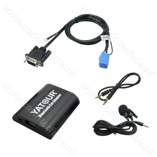 Yatour Bluetooth interface / audio adapter met AUX ingang voor SEAT autoradio's Yatour Bluetooth interface / audio adapter met AUX ingang voor SEAT autoradio's