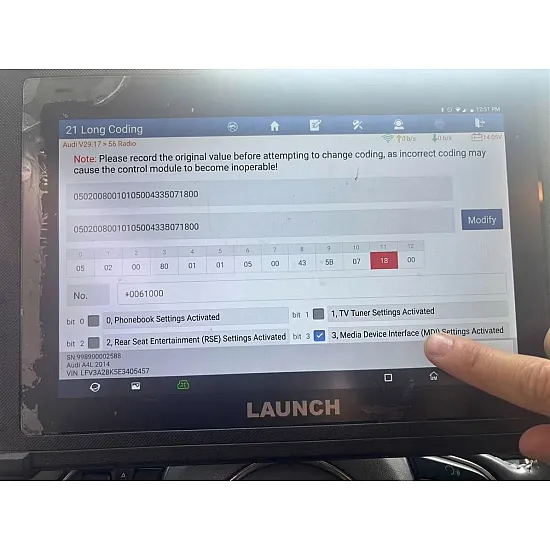 Bluetooth & AUX Interface voor Audi Concert / Symphony (2010-2018)