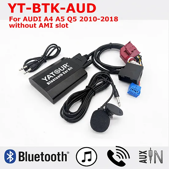 Bluetooth & AUX Interface voor Audi Concert / Symphony (2010-2018)