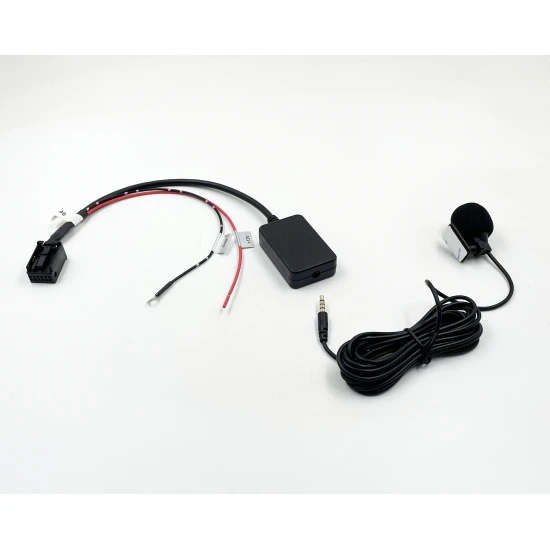 Bluetooth streaming + handsfree carkit naar AUX adapter voor BMW E60 E61 E62 E63 E64 E66 E81 E82 E70 E90 vanaf bj 2004 met MASK / CCC Bluetooth streaming + handsfree carkit naar AUX adapter voor BMW E60 E61 E62 E63 E64 E66 E81 E82 E70 E90 vanaf bj 2004 met MASK / CCC