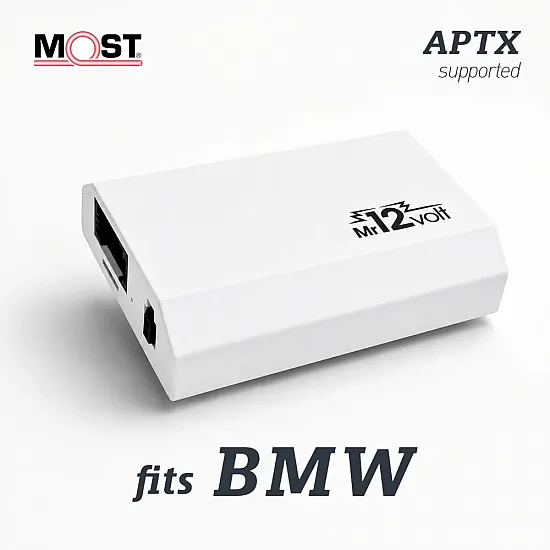 Interfaz de Bluetooth Mr12volt para autorradios BMW (MOST)