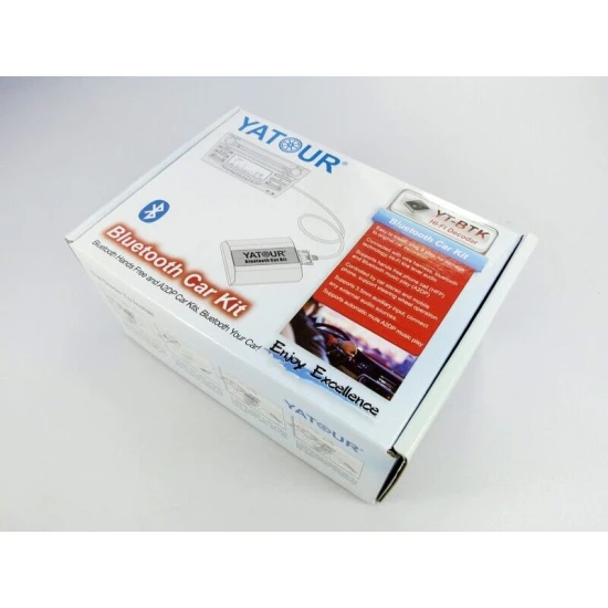 Yatour Bluetooth interface / audio adapter met AUX ingang voor Peugeot autoradio's (YT-BTK-RD4) Yatour Bluetooth interface / audio adapter met AUX ingang voor Peugeot autoradio's (YT-BTK-RD4)