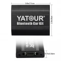 Yatour Bluetooth interface / audio adapter met AUX ingang voor Peugeot autoradio's (YT-BTK-RD4) Yatour Bluetooth interface / audio adapter met AUX ingang voor Peugeot autoradio's (YT-BTK-RD4)