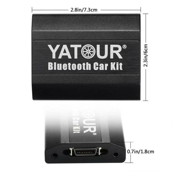 Yatour Bluetooth interface / audio adapter met AUX ingang voor Peugeot autoradio's (YT-BTK-RD4) Yatour Bluetooth interface / audio adapter met AUX ingang voor Peugeot autoradio's (YT-BTK-RD4)