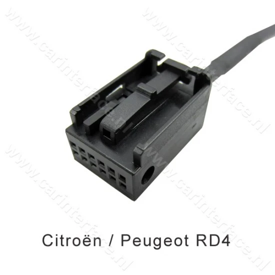 Bluetooth streaming interface / audio adapter voor RD4 Citroën autoradio's, 12-pin aansluiting Bluetooth streaming interface / audio adapter voor RD4 Citroën autoradio's, 12-pin aansluiting