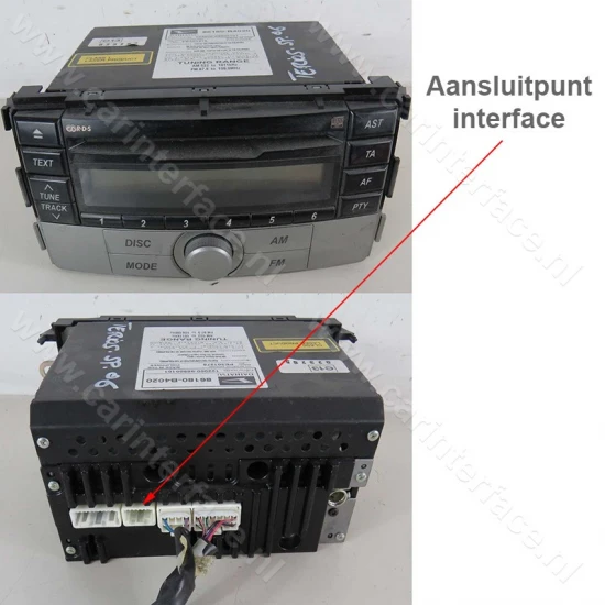 Yatour USB, SD, AUX ingang, MP3 interface / audio adapter voor Daihatsu Terios autoradio's (YTM06-TOY2) Yatour USB, SD, AUX ingang, MP3 interface / audio adapter voor Daihatsu Terios autoradio's (YTM06-TOY2)
