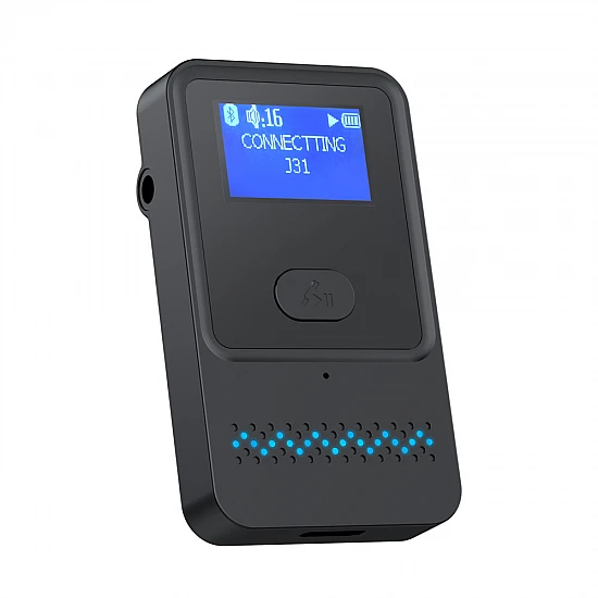 Bluetooth naar AUX zender/ontvanger voor draadloos muziek streamen en handsfree bellen Bluetooth naar AUX zender/ontvanger voor draadloos muziek streamen en handsfree bellen