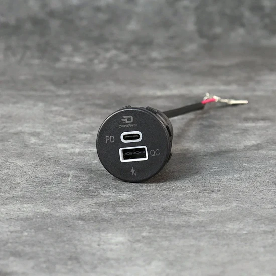 USB-A en USB-C inbouw lader, stekkerdoos, Quick Charge 3.0 60W USB-A en USB-C inbouw lader, stekkerdoos, Quick Charge 3.0 60W