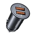 AINOPE dual USB autolader met QC3.0 (quick charge van Qualcomm), 45W, zwart AINOPE dual USB autolader met QC3.0 (quick charge van Qualcomm), 45W, zwart