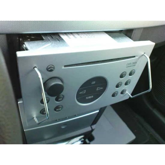 Radio demontage beugel voor 2-din OPEL autoradio's, set Nr. 6 Radio demontage beugel voor 2-din OPEL autoradio's, set Nr. 6