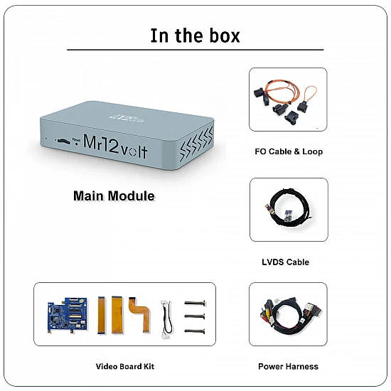 CarPlay & Android Auto / Mirrorlink Interface with DSP for Porsche PCM 3.0 (MOST)