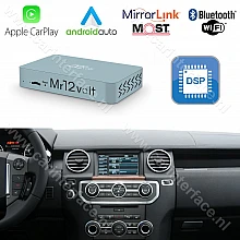 CarPlay & Android Auto / Mirrorlink Interface met DSP Land Rover Discovery 4 2009-2011 (MOST)