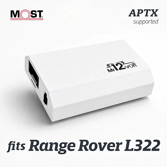 Mr12volt BLUETOOTH interface voor Range Rover Vogue L322 (MOST)