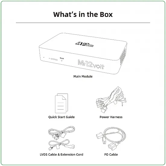 Apple CarPlay / Android Auto / Mirrorlink voor Mercedes-Benz W212 NTG4.0 (MOST)