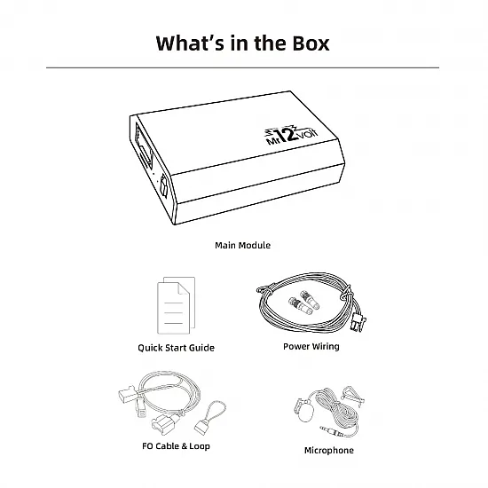 Bluetooth interface for NTG 1, NTG 2, Audio 20, APS 50 and Comand Mercedes-Benz radios